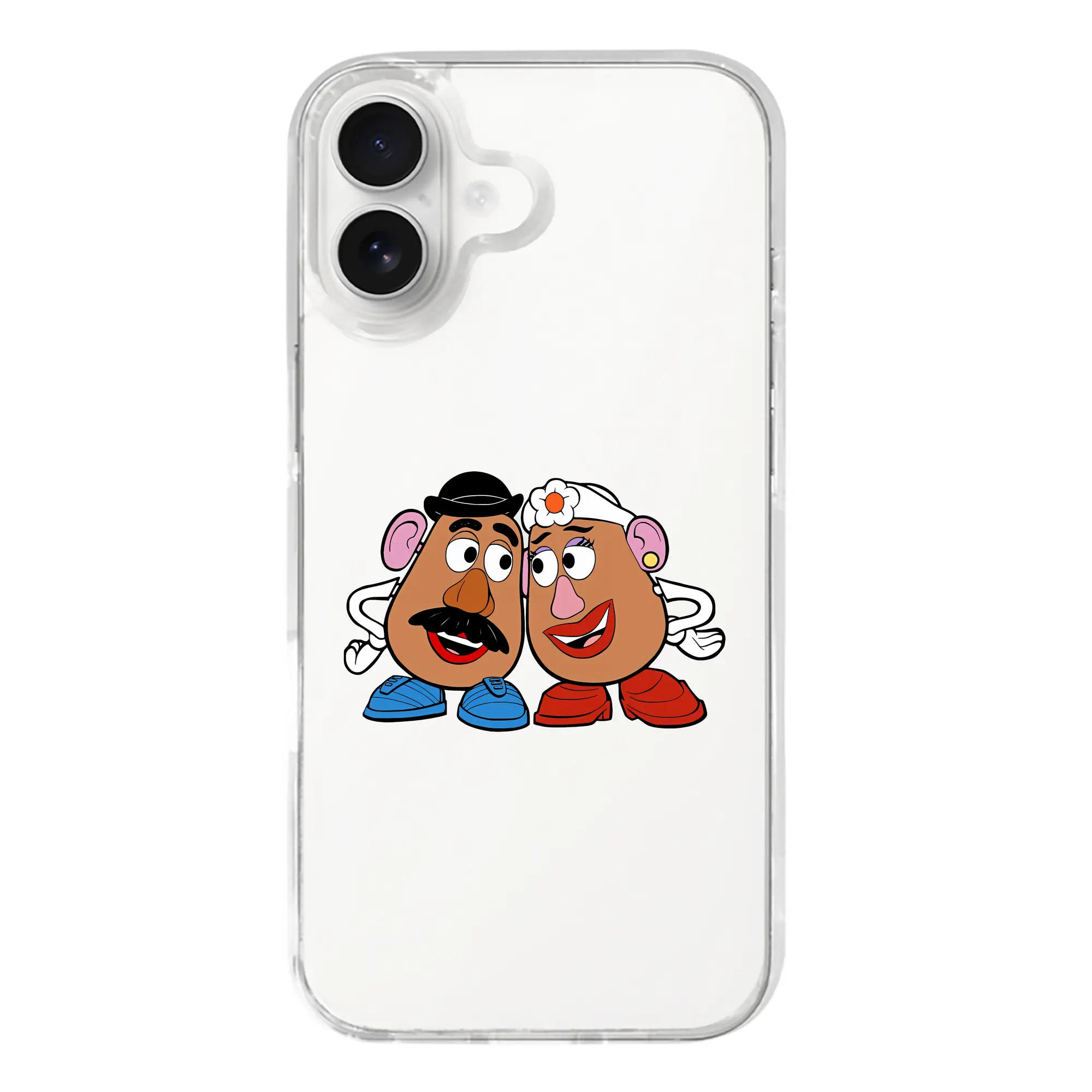 トイ・ストーリー グッズ ミセス・ポテトヘッド - iPhone 17シリーズ 透明スマホケース – 薄型・耐衝撃・精密フィット保護カバー